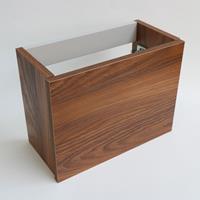 Douche Concurrent Toiletmeubel INK Versus Fontein Onderkast 36x18x27cm HPL Noten Greeploos