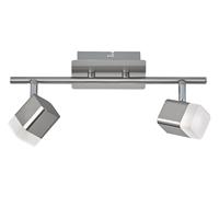 Leuchten 2er led Balken Roubaix weiß, nickel Leuchten - Reality