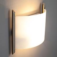 Lindby Wandlamp Filippa, 31 cm, nikkel gesatineerd