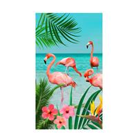 Strandtuch "Flamingo" good morning