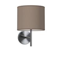 Wandlamp mati bling Ø 20 cm - taupe