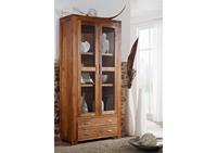Vitrine Akazie 9x4x19 golden honey lackiert SHAMAN #75
