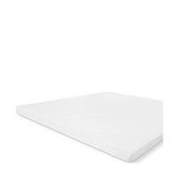 Walra katoenen molton top matras Wit