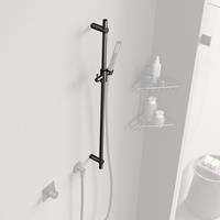 hotbath Cobber Glijstang 90cm Zwart Chroom M311
