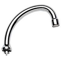 Grohe - Rohrauslauf Ausladung 140mm 13076 schwenkbar m. Anschlag chrom