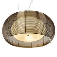 Brilliant Hanglamp Relax met één lampje 40 cm brons