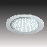 HERA R 68-LED inbouwlamp in RVS optiek
