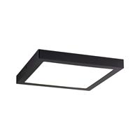 Paulmann,LED Deckenleuchte Panel Abia eckig 300x300mm 22W 2.700K Schwarz matt