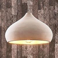 Lindby Elegante betonnen hanglamp Morton