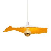 Naeve Leuchten Hanglamp Crazy Paper, wit-goud, Ø 56cm