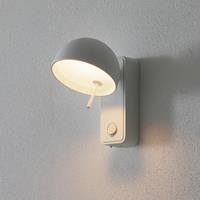 Bover Beddy A/01 LED wandlamp draaibaar wit/wit