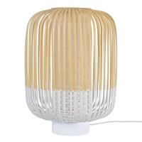 Forestier Bamboo Light M tafellamp 39 cm wit