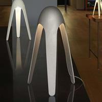 Martinelli Luce Cyborg - LED tafellamp, alu