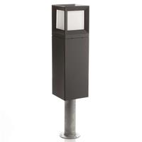 BEGA 84604 - LED sokkellamp in grafiet, 3.000 K