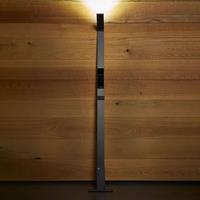 Luctra Flex LED vloerlamp snoerloos, accu zwart