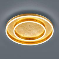 Helestra Sona LED-Deckenleuchte dimmbar Ø60cm gold