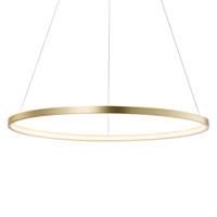 Just Light Ronde hanglamp Circle goud Ø 60cm 11524-12