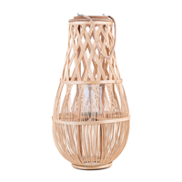 Beliani Lantaarn licht hout 77 cm TONGA