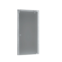 Boss & Wessing Schuifdeur  Lusso 102x205 cm Melkglas Chroom Profiel