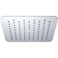 Aqua Splash Ufo Luxe Hoofddouche Vierkant 200 mm Ultra Plat Chroom 