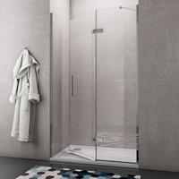 Lacus Nisdeur  Elba 140x200 cm 8mm Helder Nanoglas (binnen en buiten klapdeur)