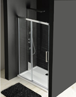 Gelco Fondura 130 schuifdeur softclose en softopen systeem 8mm antikalk