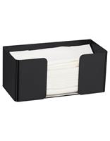 proox One dispenser voor papieren handdoeken laag zwart