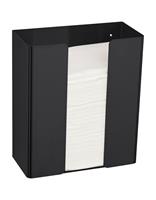 proox One dispenser voor papieren handdoeken hoog zwart
