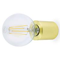 FARO BARCELONA Ten - minimalistische wandlamp, verzadigend goud