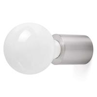 FARO BARCELONA Ten - minimalistische wandlamp, mat nikkel