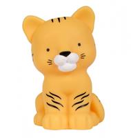 Little Lovely nachtlamp Tijger junior 14 cm PVC geel/zwart