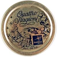 Bormioli Rocco Deksel voor quattro stagioni; 7.4x1.5 cm (&Oslash;xH); goud; 2 stuk / verpakking