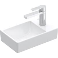 Villeroy & Boch Avento fontein 1 kraangat rechts 36x22cm wit