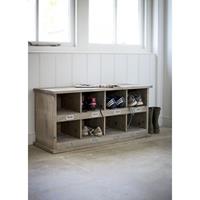 Trendyard Schoenenbank Hout Chedworth 8 Paar