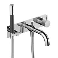 Hotbath Cobber X afbouwdeel voor douche/badmengkraan, automatische omstelinrichting chroom CX026EXTCR