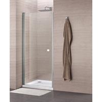 Royal Plaza Clever draaideur 90x195cm chroom profiel helder glas met Clean coating 55844