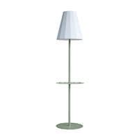 Praxis Newgarden solar vloerlamp Helga saliegroen