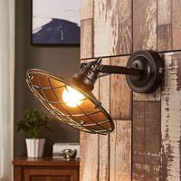 Lindby Pekka - wandlamp met roosterafdekking