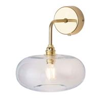 Ebb & Flow Horizon arm-wandlamp goud/helder Ø 21cm