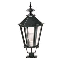 K. S. Verlichting Sokkellamp K7b, zwart