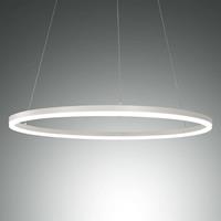 Fabas Luce LED-Pendelleuchte Giotto, einflammig, weiß