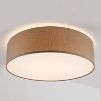 Hufnagel Grijsbruine plafondlamp Mara, 60 cm