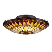 QUOIZEL Deckenleuchte West End im Tiffany-Design