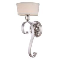 QUOIZEL Textiel-wandlamp Madison Manor