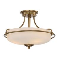 QUOIZEL Deckenlampe Griffin mit Abstand, messing, Ø 42 cm