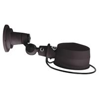 JIELDÉ Lak L1000 scharnier-wandlamp mat-zwart