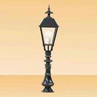 K. S. Verlichting Leipzig - klassieke tuinpadverlichting, zwart