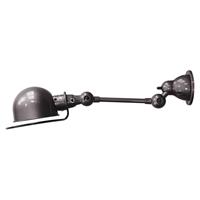 JIELDÉ Loft D2501 flexibele wandlamp, zwart