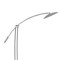 B-Leuchten Ohio vloerlamp nikkel/chroom