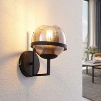 Lindby Marinka wandlamp, bol rookglas